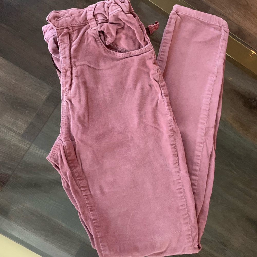slim pink jeans from Zara